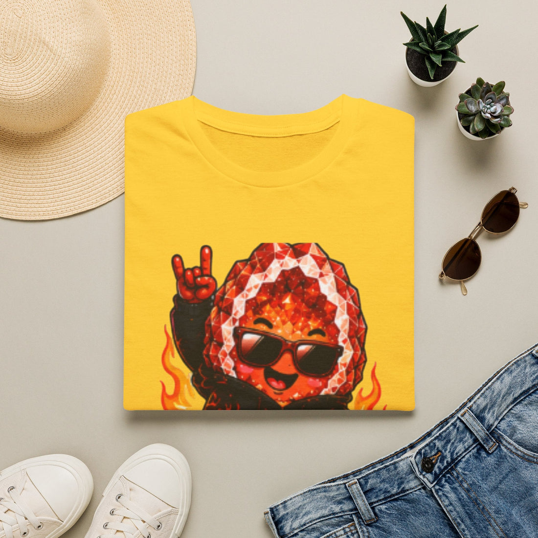 Geo Rocks the 'Tism Teen Stimming Geode "Flap It Out" Tee - Geo Rocks The 'Tism