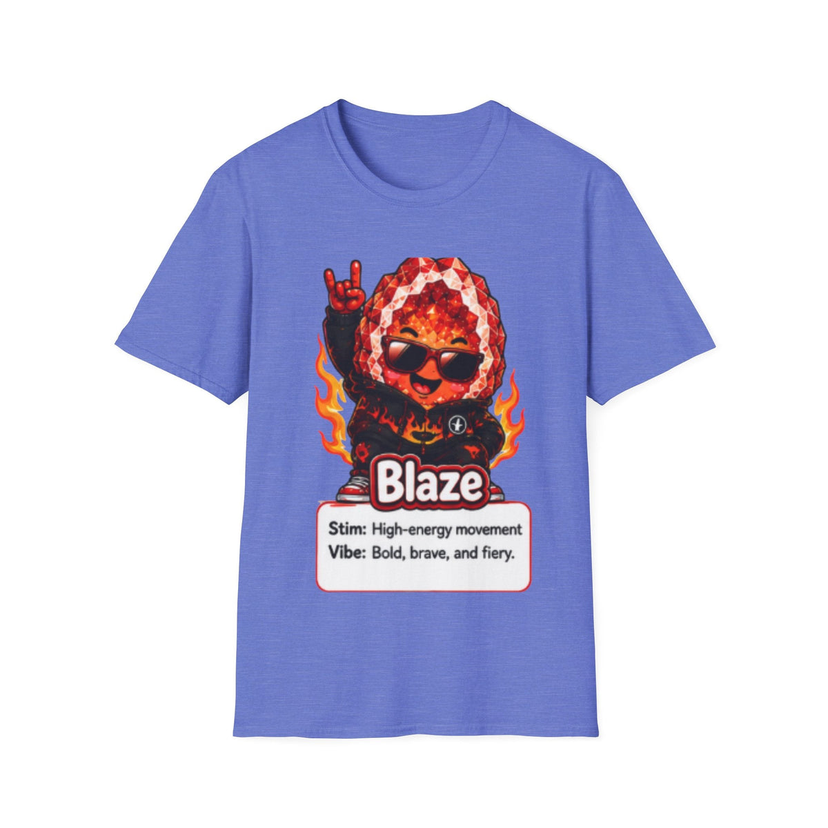 Geo Rocks the 'Tism Teen Stimming Geode "Flap It Out" Tee - Geo Rocks The 'Tism