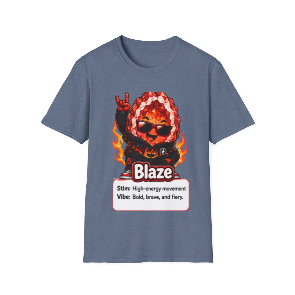 Geo Rocks the 'Tism Teen Stimming Geode "Flap It Out" Tee - Geo Rocks The 'Tism