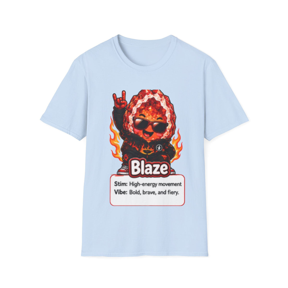 Geo Rocks the 'Tism Teen Stimming Geode "Flap It Out" Tee - Geo Rocks The 'Tism