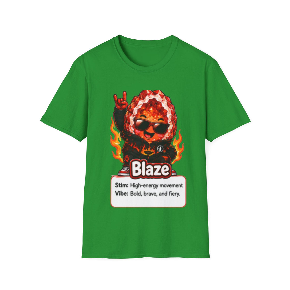 Geo Rocks the 'Tism Teen Stimming Geode "Flap It Out" Tee - Geo Rocks The 'Tism