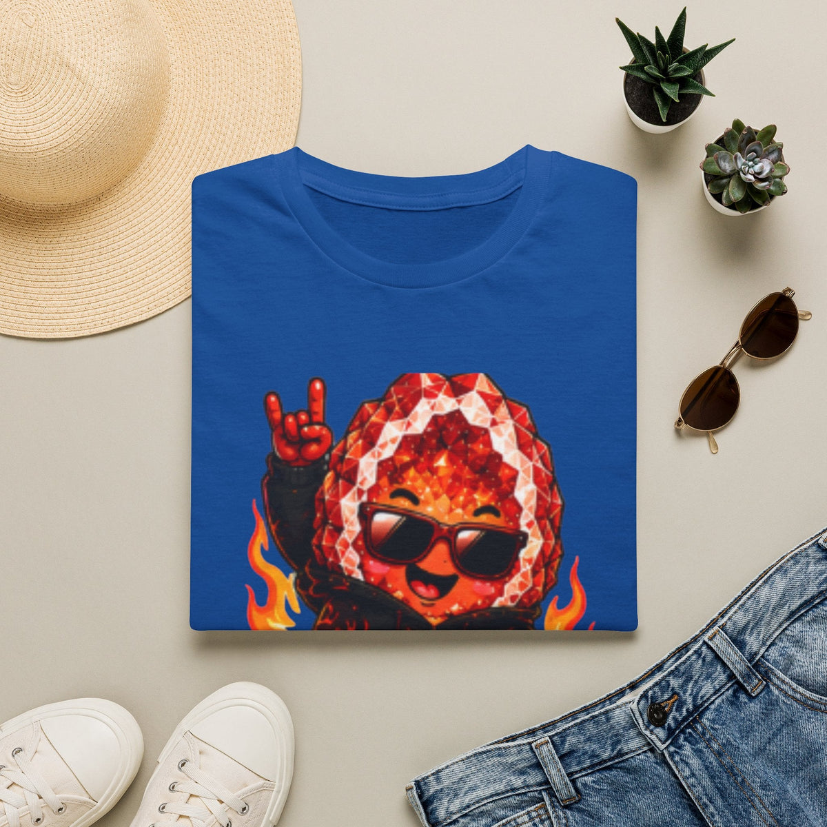 Geo Rocks the 'Tism Teen Stimming Geode "Flap It Out" Tee - Geo Rocks The 'Tism