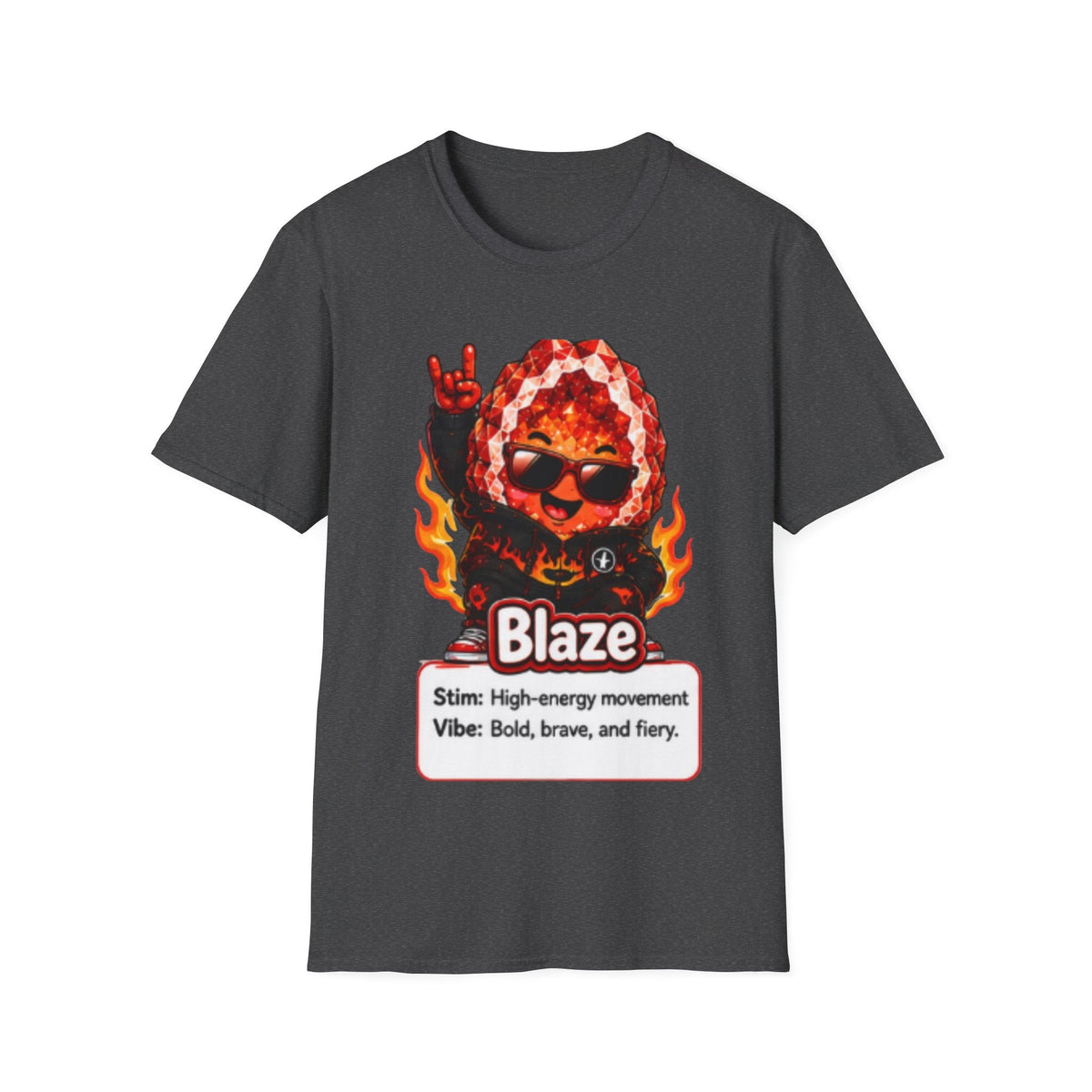 Geo Rocks the 'Tism Teen Stimming Geode "Flap It Out" Tee - Geo Rocks The 'Tism