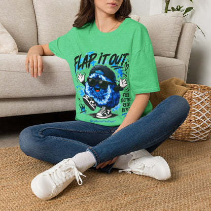 Geo Rocks the 'Tism Teen Stimming Geode "Flap It Out" Tee - Geo Rocks The 'Tism