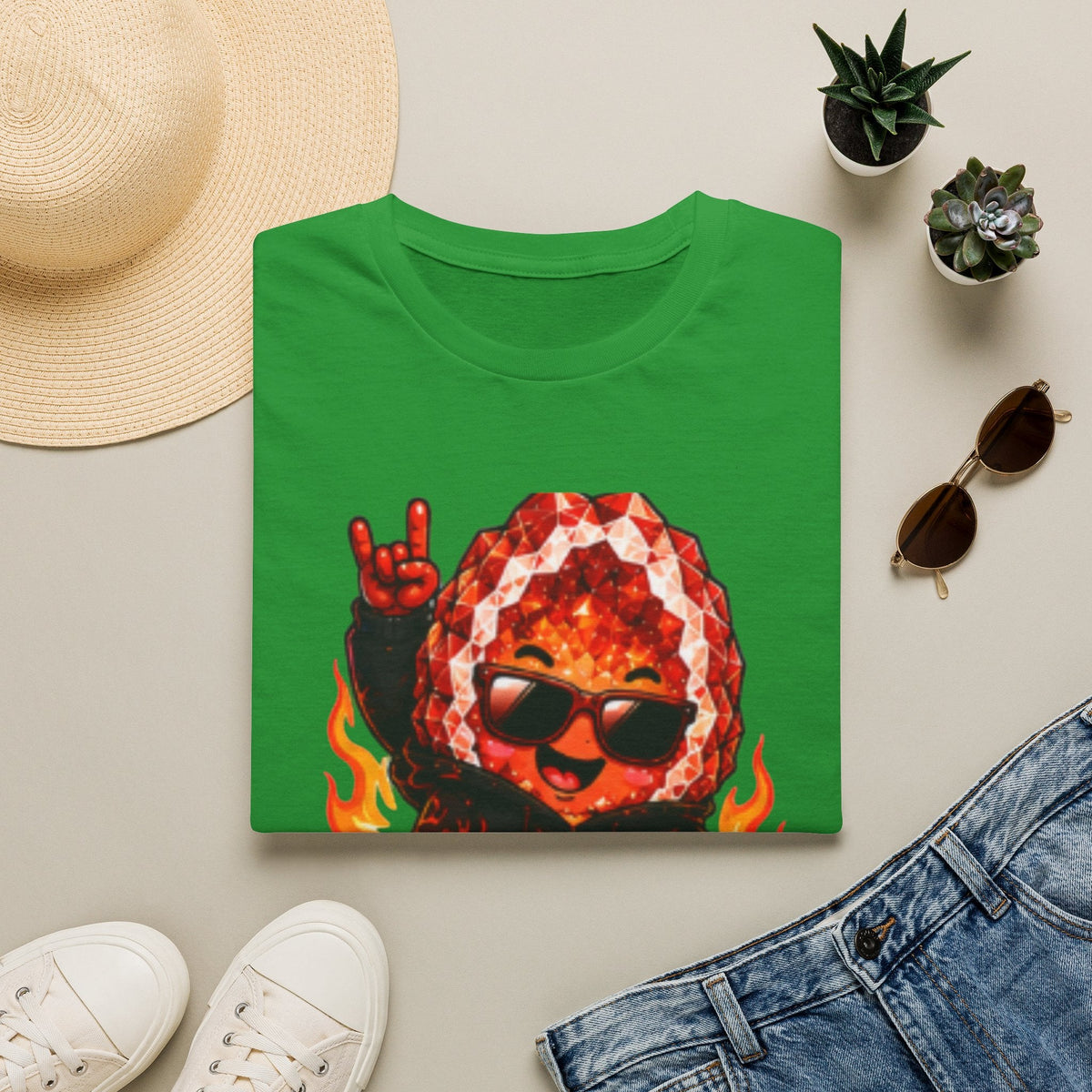 Geo Rocks the 'Tism Teen Stimming Geode "Flap It Out" Tee - Geo Rocks The 'Tism