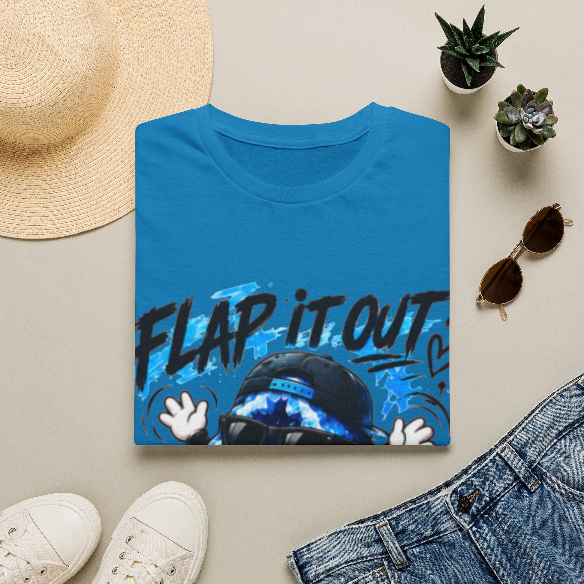 Geo Rocks the 'Tism Teen Stimming Geode "Flap It Out" Tee - Geo Rocks The 'Tism