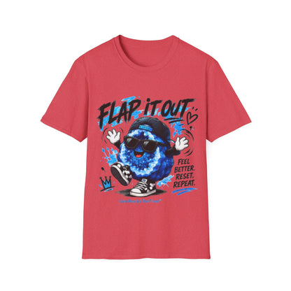 Geo Rocks the 'Tism Teen Stimming Geode "Flap It Out" Tee - Geo Rocks The 'Tism