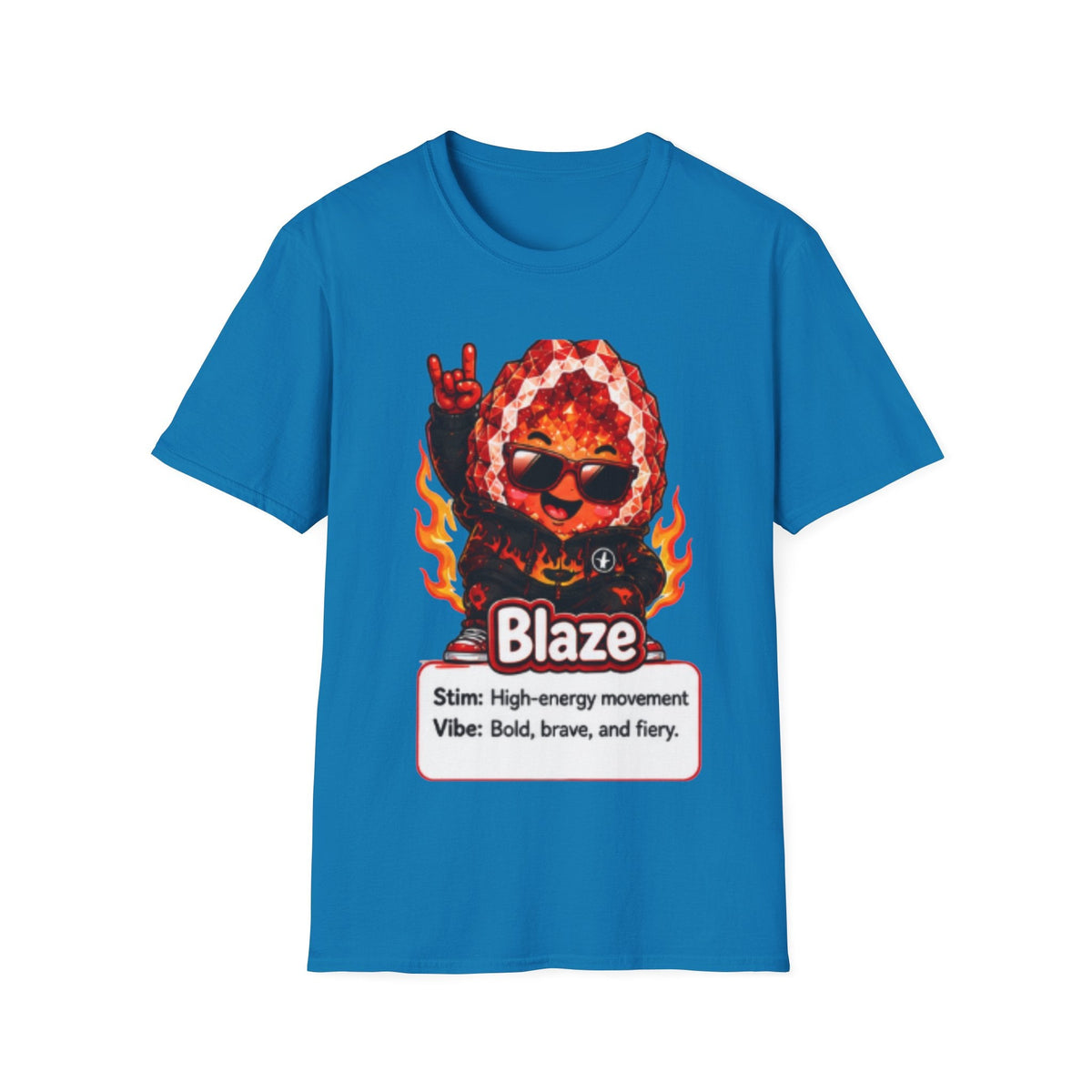 Geo Rocks the 'Tism Teen Stimming Geode "Flap It Out" Tee - Geo Rocks The 'Tism