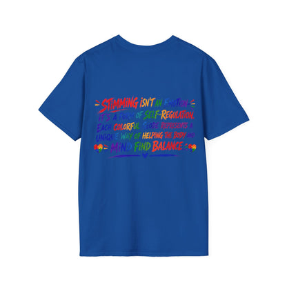 Geo Rocks the 'Tism Teen Stimming Geode "Flap It Out" Tee - Geo Rocks The 'Tism
