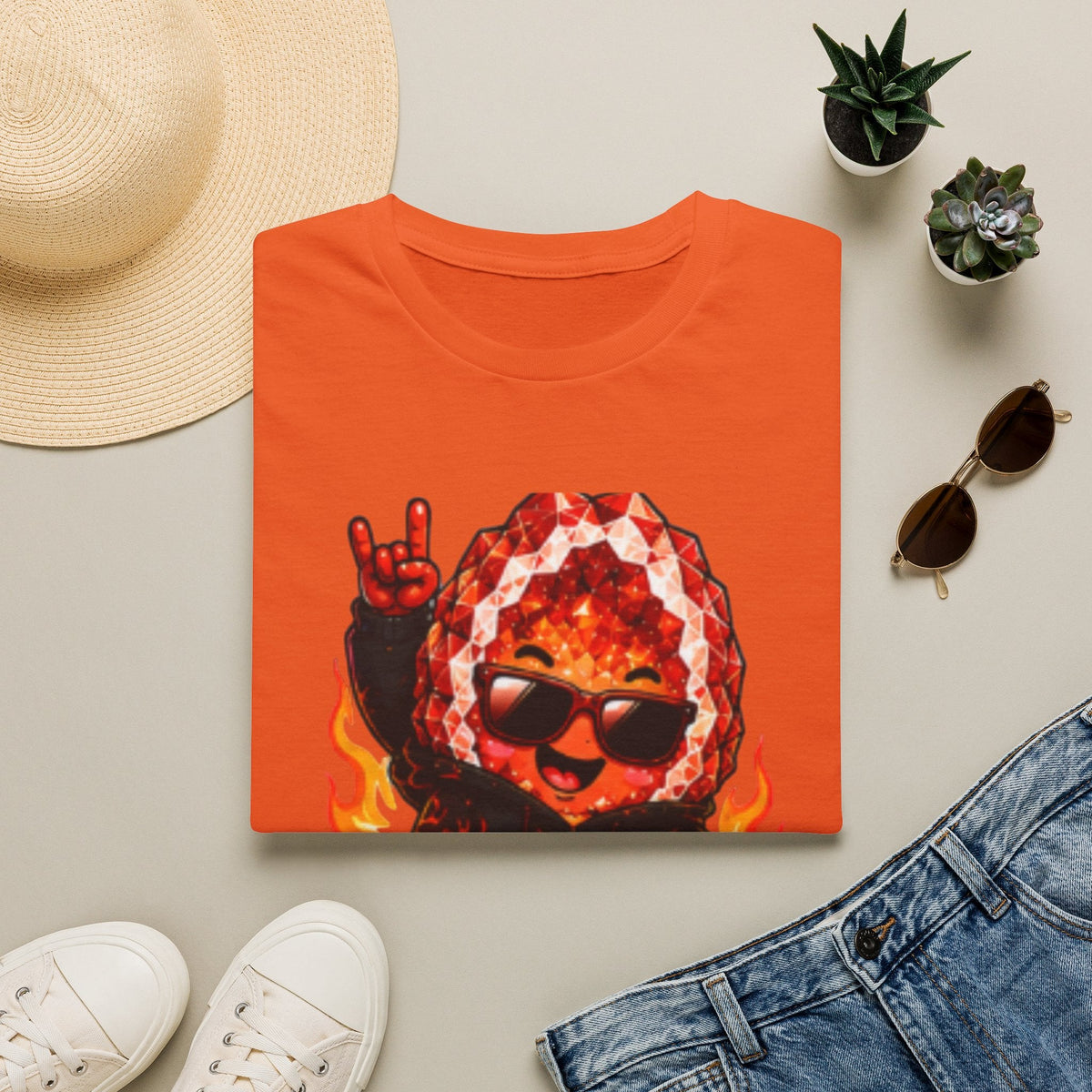 Geo Rocks the 'Tism Teen Stimming Geode "Flap It Out" Tee - Geo Rocks The 'Tism