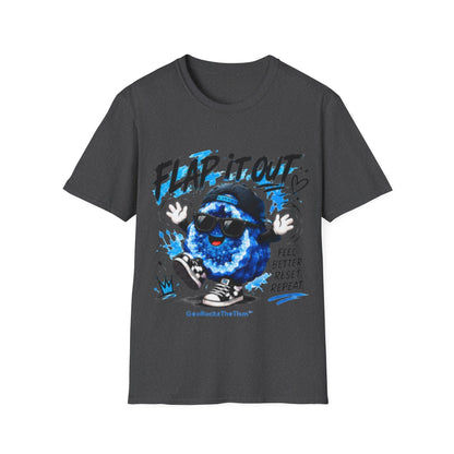 Geo Rocks the 'Tism Teen Stimming Geode "Flap It Out" Tee - Geo Rocks The 'Tism