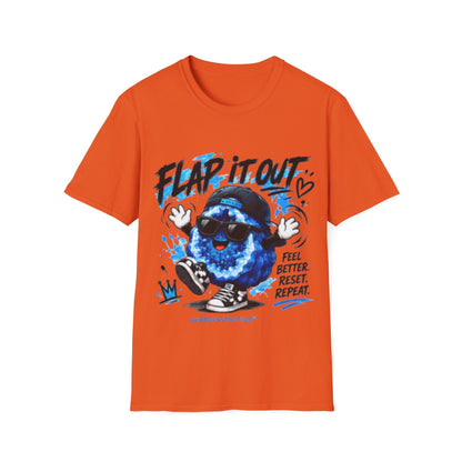 Geo Rocks the 'Tism Teen Stimming Geode "Flap It Out" Tee - Geo Rocks The 'Tism