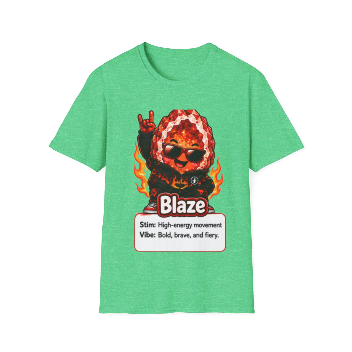 Geo Rocks the 'Tism Teen Stimming Geode "Flap It Out" Tee - Geo Rocks The 'Tism