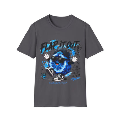 Geo Rocks the 'Tism Teen Stimming Geode "Flap It Out" Tee - Geo Rocks The 'Tism