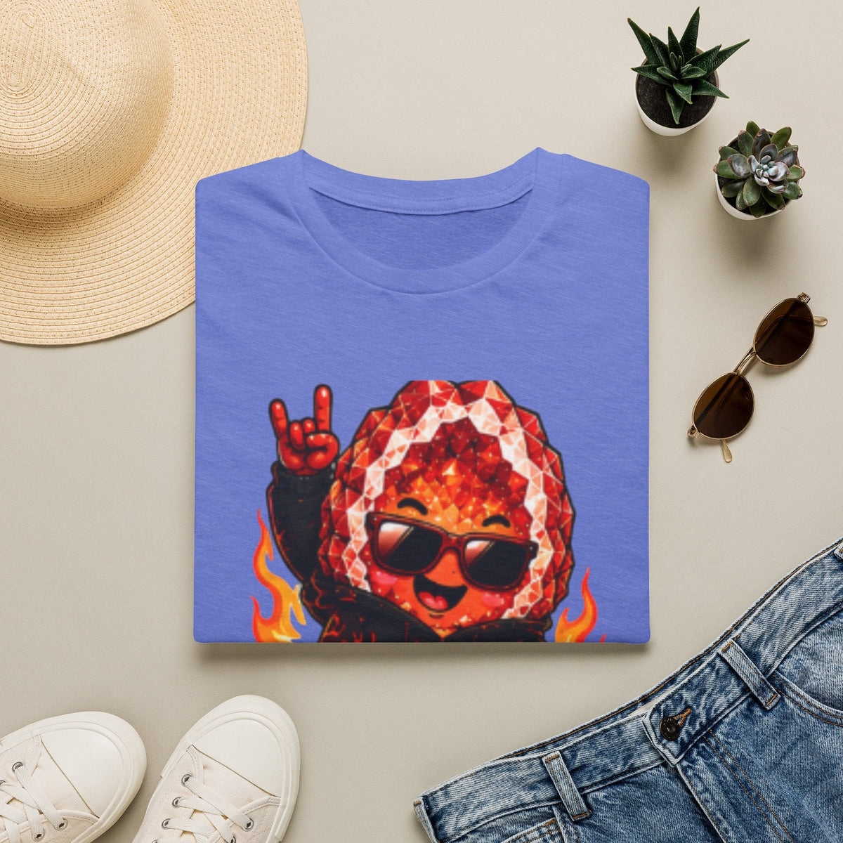 Geo Rocks the 'Tism Teen Stimming Geode "Flap It Out" Tee - Geo Rocks The 'Tism