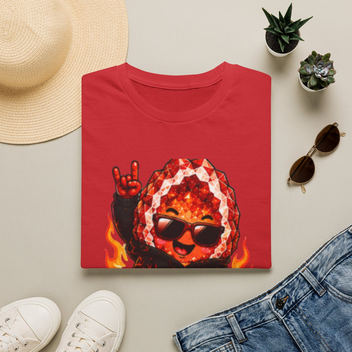 Geo Rocks the 'Tism Teen Stimming Geode "Flap It Out" Tee - Geo Rocks The 'Tism