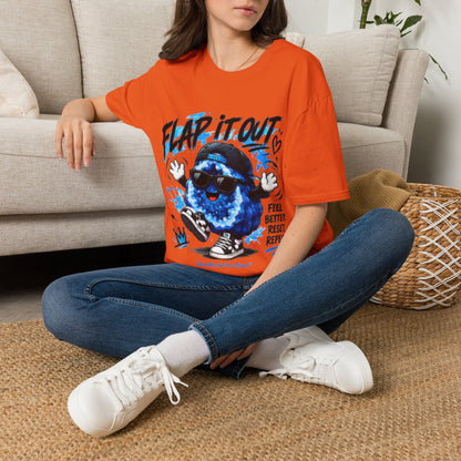 Geo Rocks the 'Tism Teen Stimming Geode "Flap It Out" Tee - Geo Rocks The 'Tism