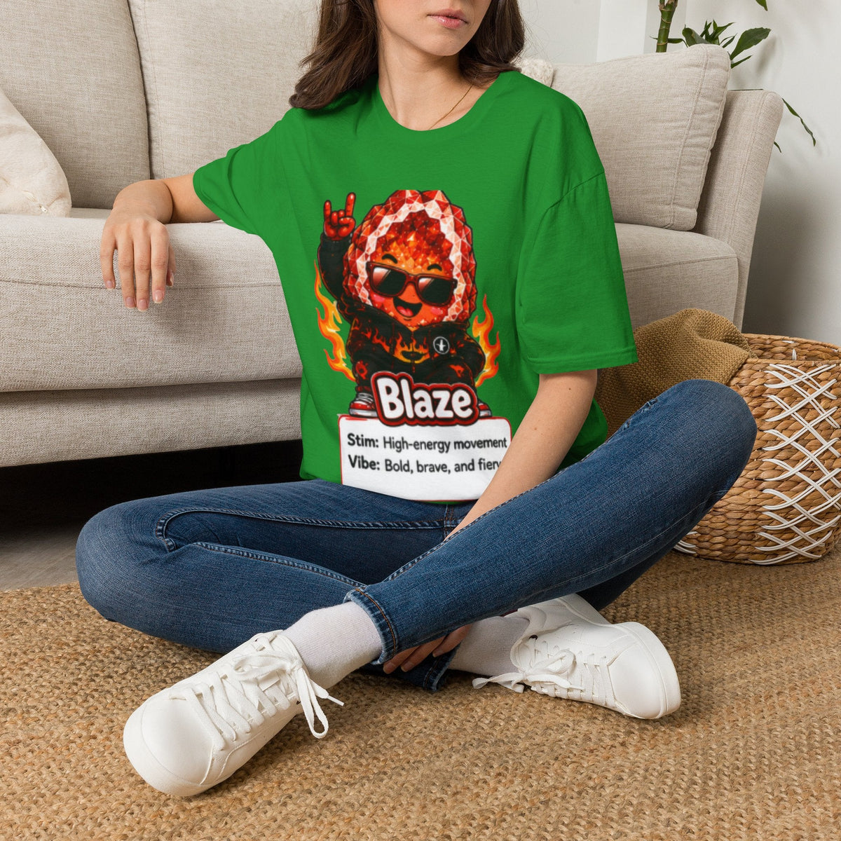 Geo Rocks the 'Tism Teen Stimming Geode "Flap It Out" Tee - Geo Rocks The 'Tism