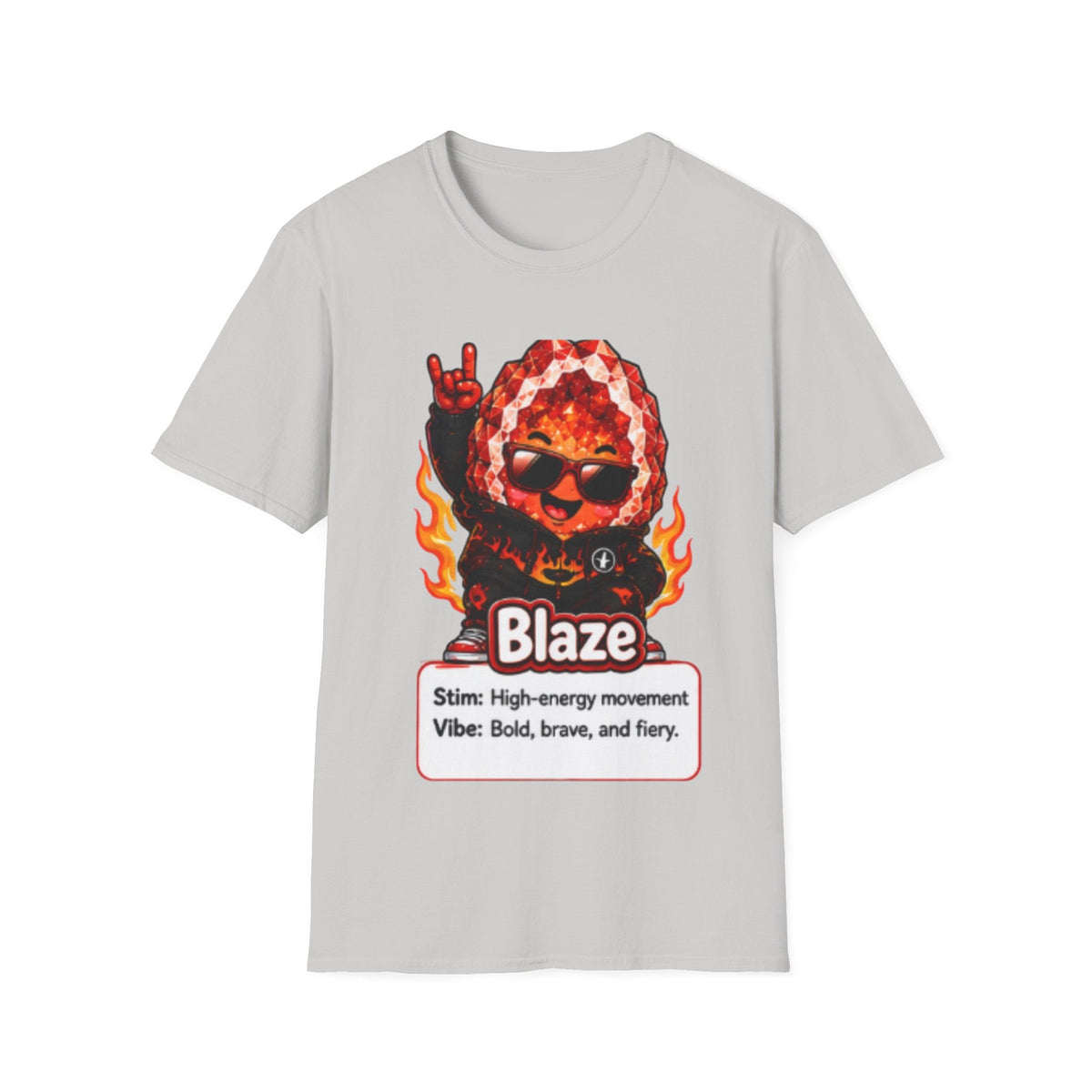 Geo Rocks the 'Tism Teen Stimming Geode "Flap It Out" Tee - Geo Rocks The 'Tism