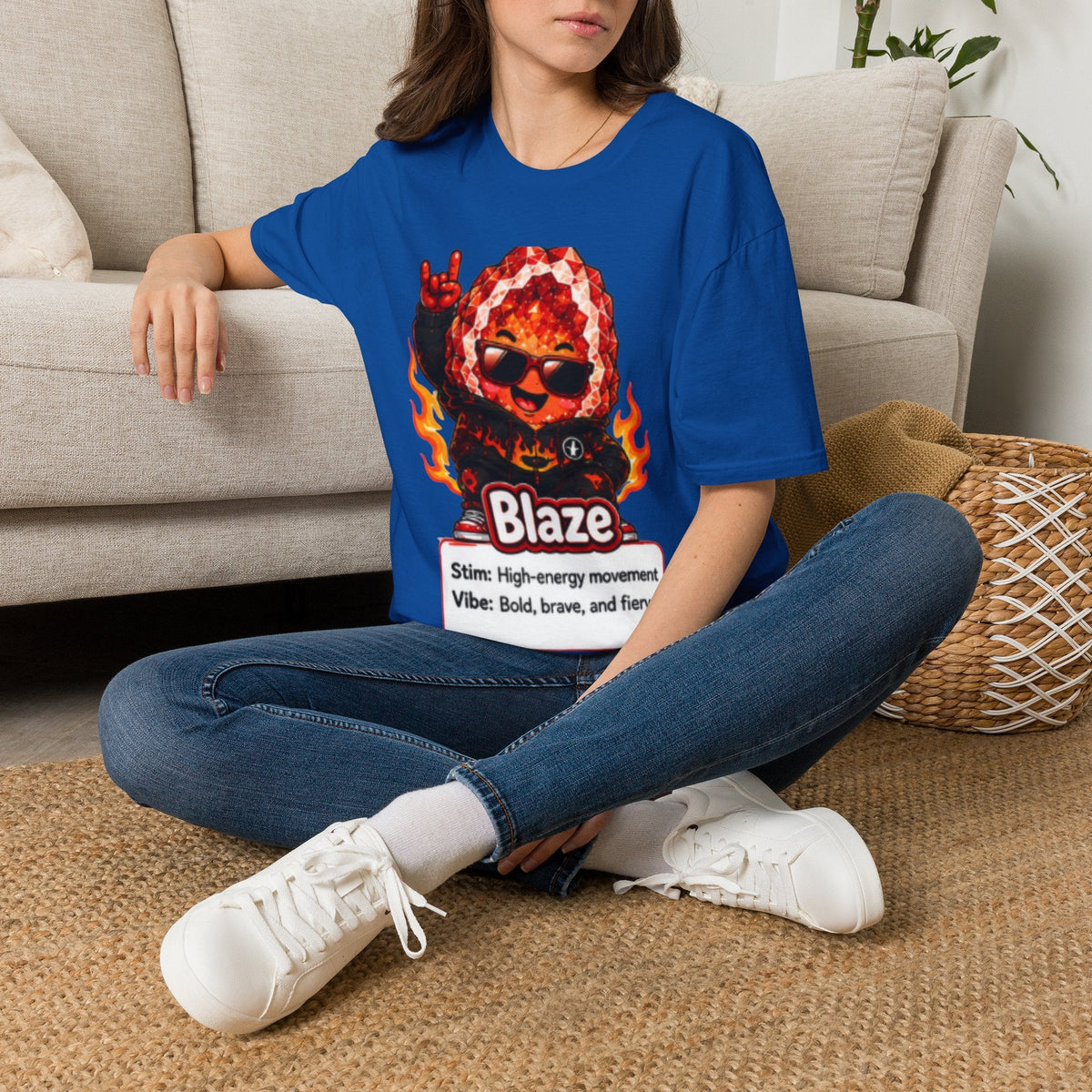 Geo Rocks the 'Tism Teen Stimming Geode "Flap It Out" Tee - Geo Rocks The 'Tism