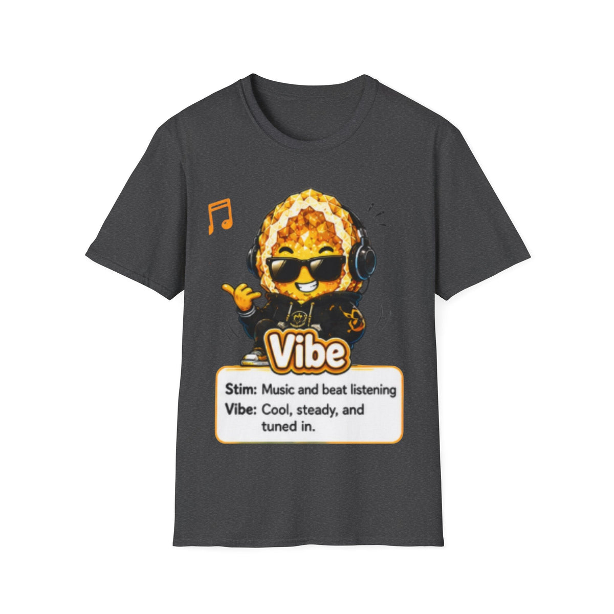 Geo Rocks the 'Tism Teen Stimming Geode "Sound On, World Off" Tee - Geo Rocks The 'Tism