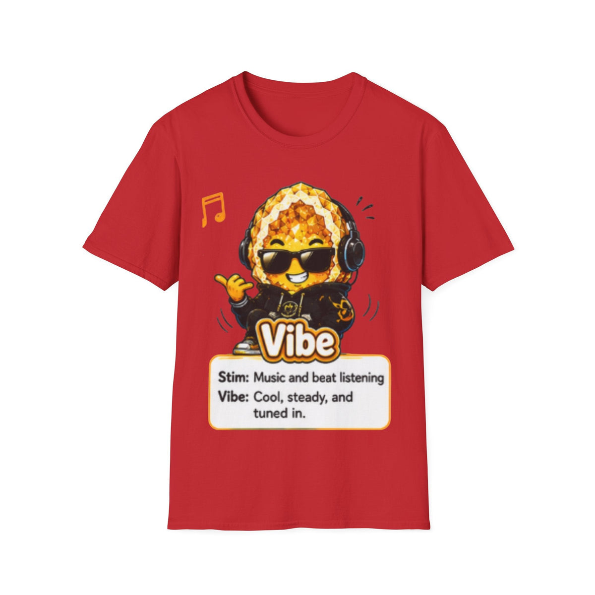 Geo Rocks the 'Tism Teen Stimming Geode "Sound On, World Off" Tee - Geo Rocks The 'Tism