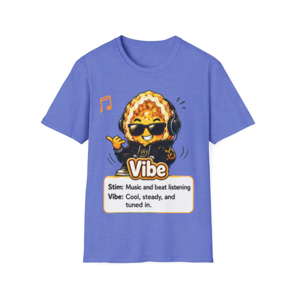 Geo Rocks the 'Tism Teen Stimming Geode "Sound On, World Off" Tee - Geo Rocks The 'Tism