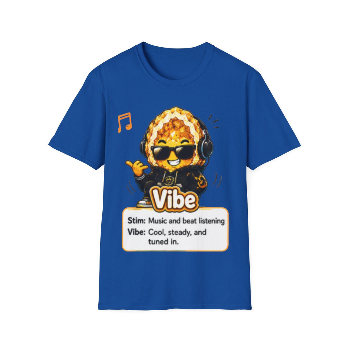 Geo Rocks the 'Tism Teen Stimming Geode "Sound On, World Off" Tee - Geo Rocks The 'Tism