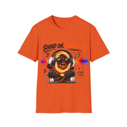 Geo Rocks the 'Tism Teen Stimming Geode "Sound On, World Off" Tee - Geo Rocks The 'Tism