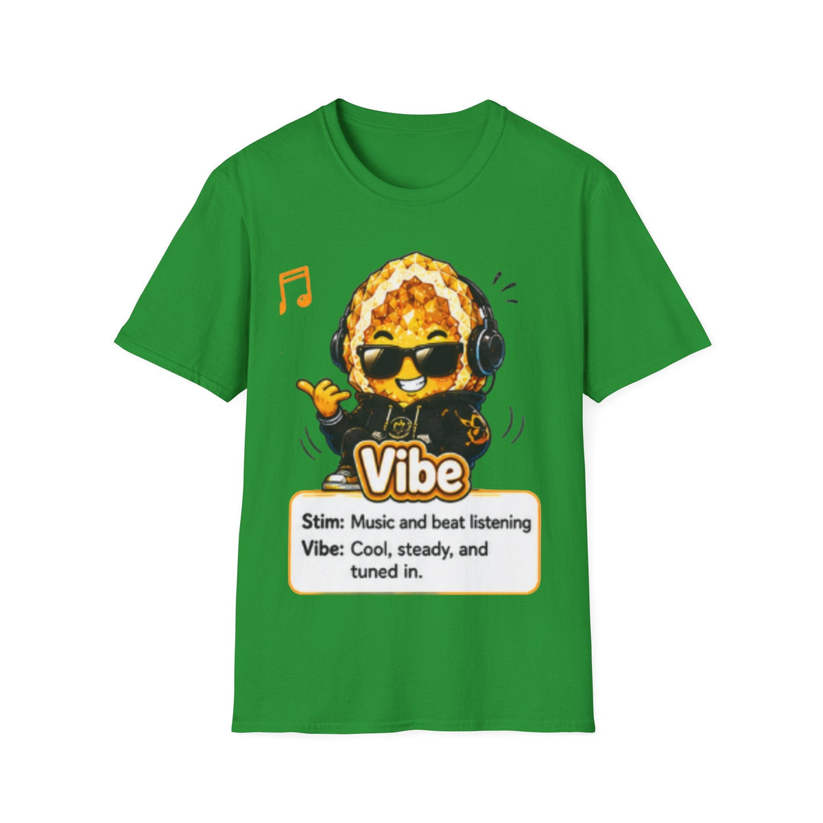 Geo Rocks the 'Tism Teen Stimming Geode "Sound On, World Off" Tee - Geo Rocks The 'Tism