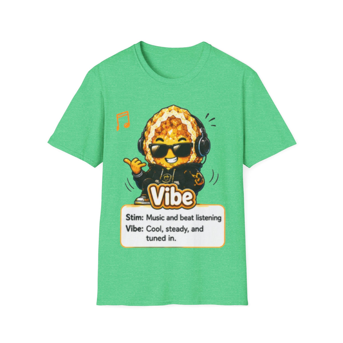 Geo Rocks the 'Tism Teen Stimming Geode "Sound On, World Off" Tee - Geo Rocks The 'Tism