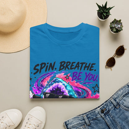 Geo Rocks the 'Tism Teen Stimming Geode "Spin. Breathe. Be You." Tee - Geo Rocks The 'Tism