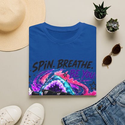 Geo Rocks the 'Tism Teen Stimming Geode "Spin. Breathe. Be You." Tee - Geo Rocks The 'Tism