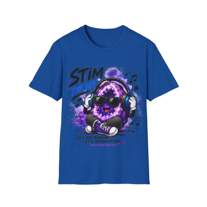 Geo Rocks the 'Tism Teen Stimming Geode "Stim Your Way" Tee - Geo Rocks The 'Tism