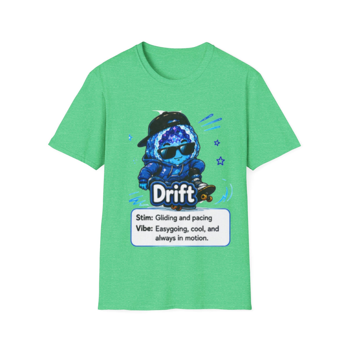 Geo Rocks the 'Tism Teen Stimming Geode "Stim Your Way" Tee - Geo Rocks The 'Tism