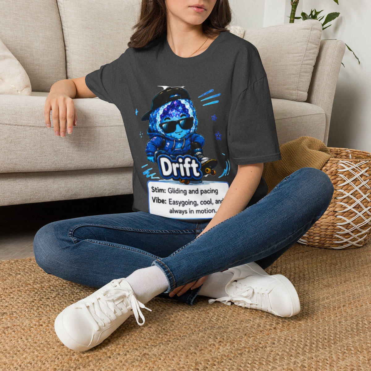 Geo Rocks the 'Tism Teen Stimming Geode "Stim Your Way" Tee - Geo Rocks The 'Tism