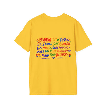 Geo Rocks the 'Tism Teen Stimming Geode "Stim Your Way" Tee - Geo Rocks The 'Tism