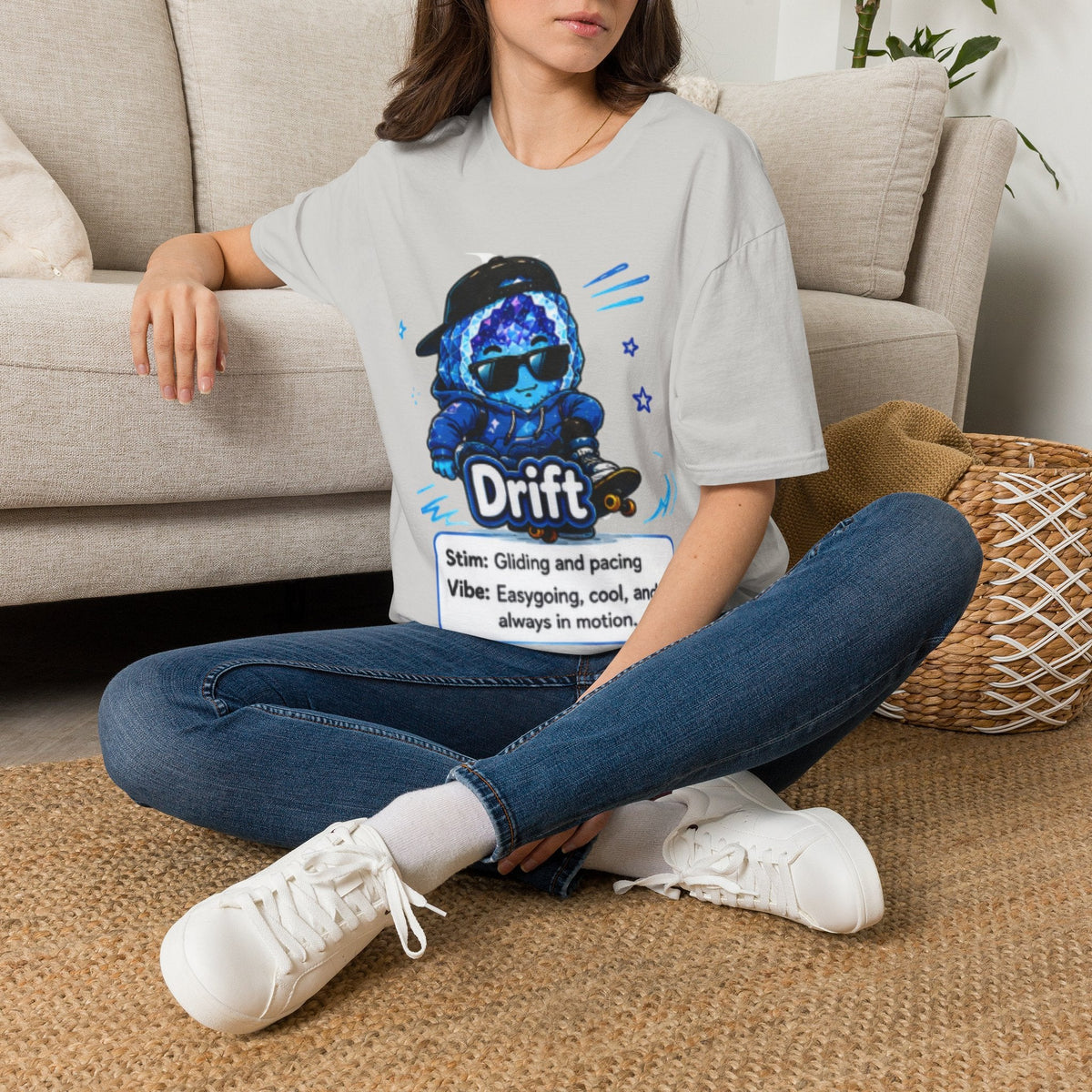 Geo Rocks the 'Tism Teen Stimming Geode "Stim Your Way" Tee - Geo Rocks The 'Tism