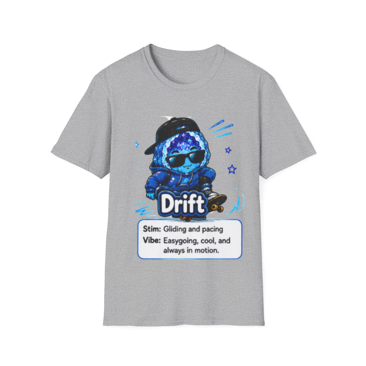 Geo Rocks the 'Tism Teen Stimming Geode "Stim Your Way" Tee - Geo Rocks The 'Tism