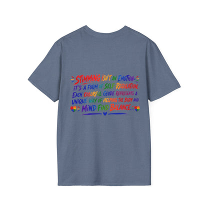 Geo Rocks the 'Tism Teen Stimming Geode "Stim Your Way" Tee - Geo Rocks The 'Tism