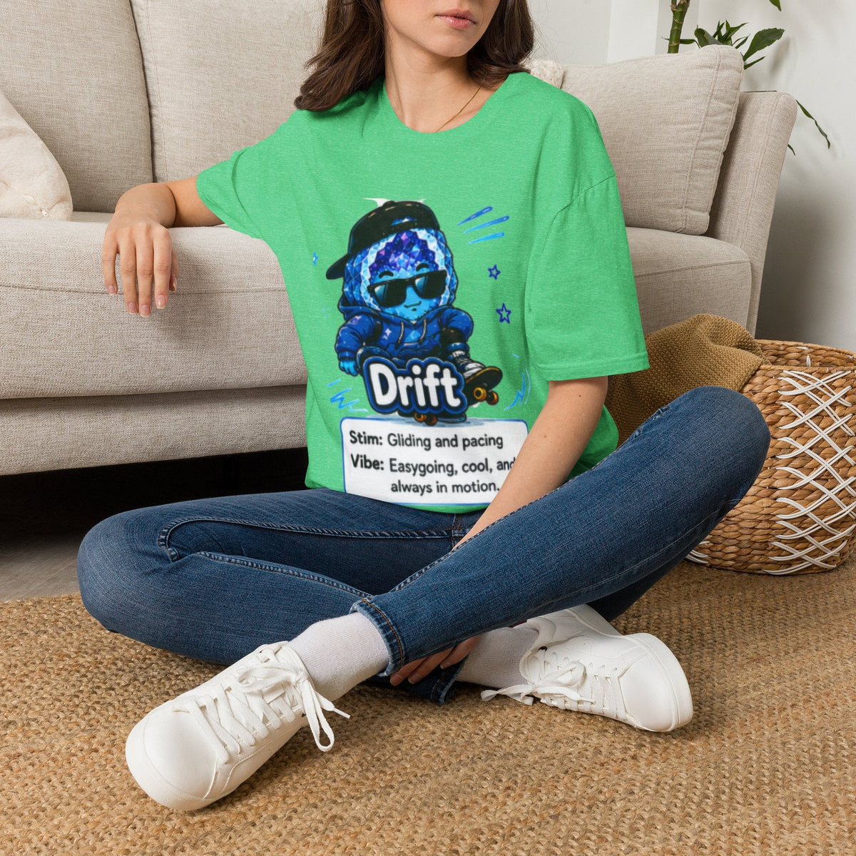 Geo Rocks the 'Tism Teen Stimming Geode "Stim Your Way" Tee - Geo Rocks The 'Tism