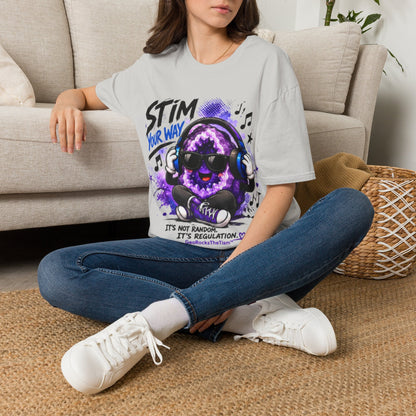 Geo Rocks the 'Tism Teen Stimming Geode "Stim Your Way" Tee - Geo Rocks The 'Tism