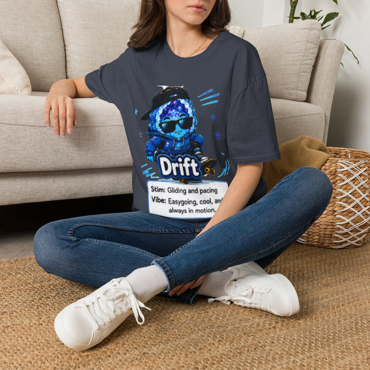 Geo Rocks the 'Tism Teen Stimming Geode "Stim Your Way" Tee - Geo Rocks The 'Tism