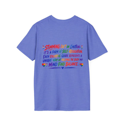 Geo Rocks the 'Tism Teen Stimming Geode "Stim Your Way" Tee - Geo Rocks The 'Tism