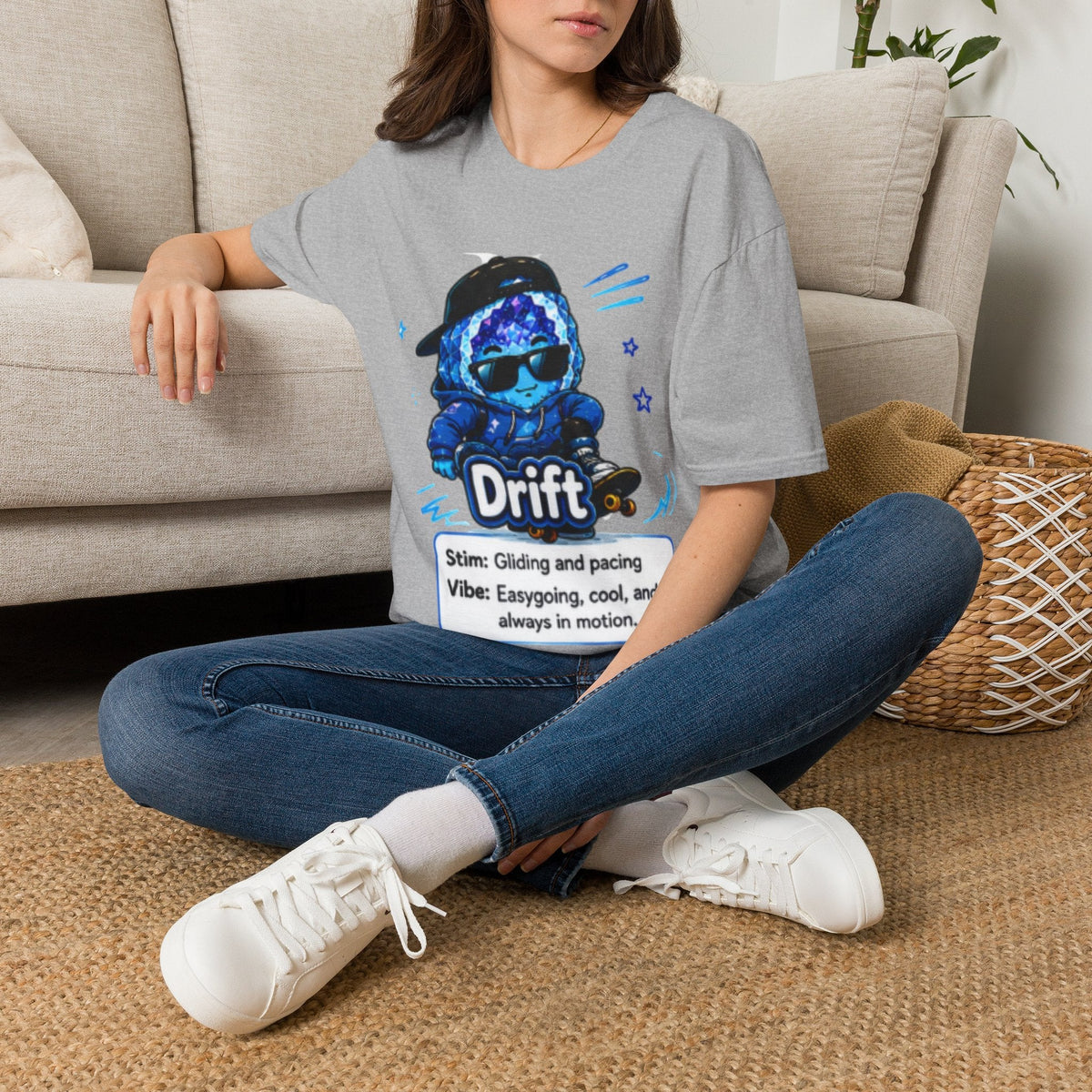 Geo Rocks the 'Tism Teen Stimming Geode "Stim Your Way" Tee - Geo Rocks The 'Tism