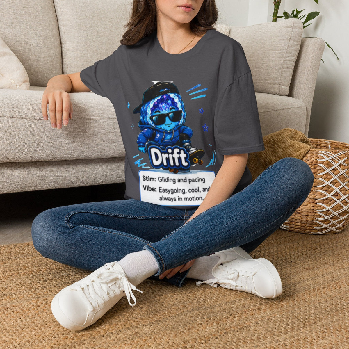 Geo Rocks the 'Tism Teen Stimming Geode "Stim Your Way" Tee - Geo Rocks The 'Tism