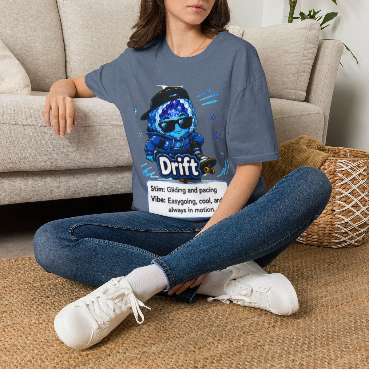 Geo Rocks the 'Tism Teen Stimming Geode "Stim Your Way" Tee - Geo Rocks The 'Tism