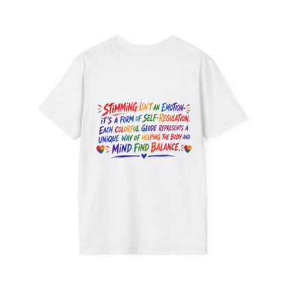 Geo Rocks the 'Tism Teen Stimming Geode "Stim Your Way" Tee - Geo Rocks The 'Tism