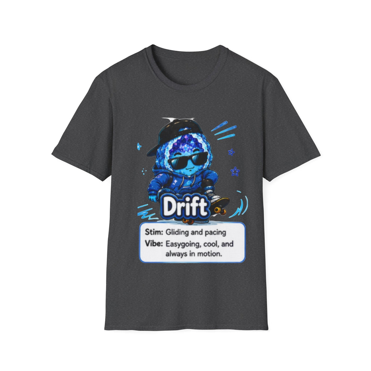 Geo Rocks the 'Tism Teen Stimming Geode "Stim Your Way" Tee - Geo Rocks The 'Tism