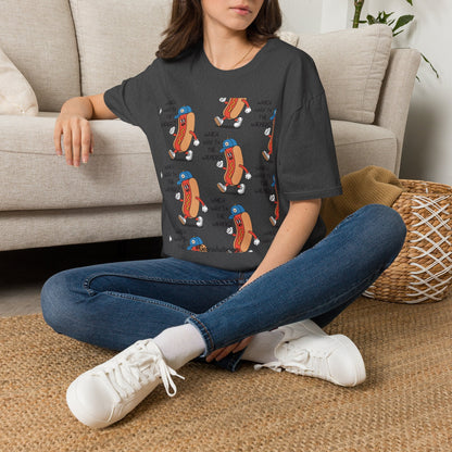 Hot Dog Cartoon T-Shirt — "Which Way to the Weiners?" Graphic Tee - Geo Rocks The 'Tism